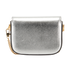 Nano Horsebit Crossbody, &pound;695, Handbags, Silver, Leather, Back view